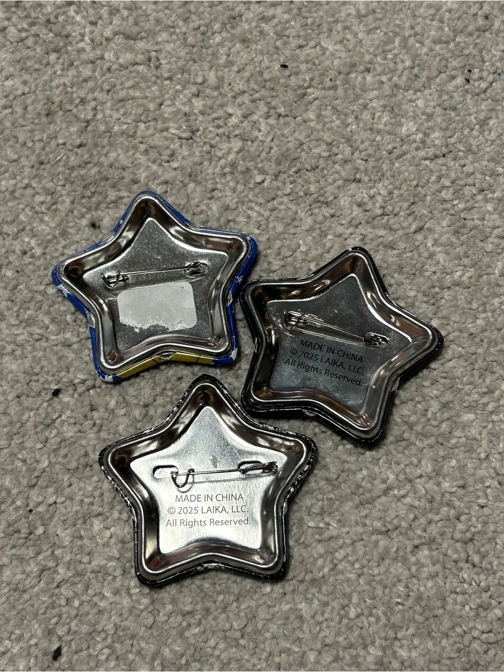 Star-Shaped Kids Toy Set - Blue, Black, White